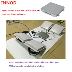 long range 1-35m RFID EPC Gen2 tag Reader UHF for uhf running race timing system Indy R2000 Impinj Chip uhf rfid reader