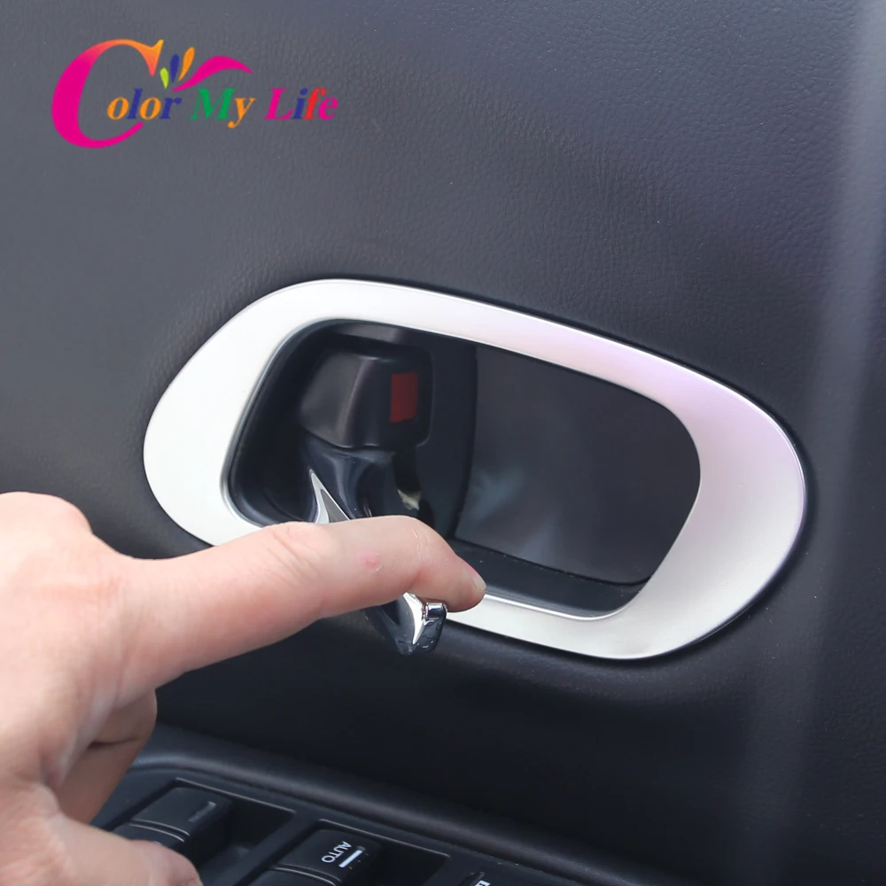 

Color My Life for Honda Vezel HR-V HRV 2015-2021 Interior Inner Door Handle Cover Bowl Trim Frame Molding Garnish Car Styling