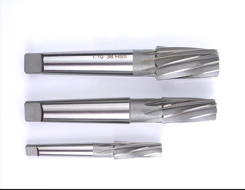 Morse Taper Reamer Tapered Chucking Reamers Reaming Rymer 1:10 Taper HSS Spiral Reamer High Speed Steel Cutters Tolls Tolling