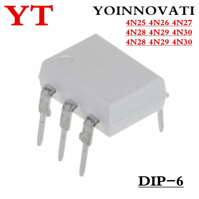 100 Uds. 4N25 4N26 4N27 4N28 4N29 DIP-6 IC