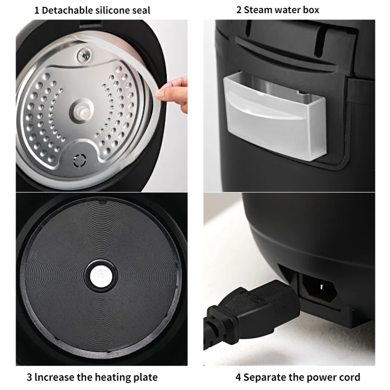 다기능 지능형 전자동 Sago, 가정용 및 상업용 전용 진주 냄비, 밀크 티 샵, 자체 제작, 5L