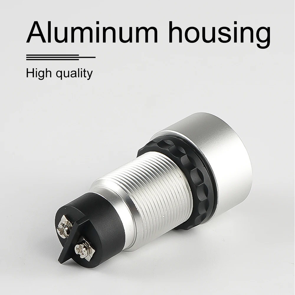 30mm Waterproof Buzzer 12V 220V Flash Alarm Signal Light for Electrical Control Panel HVAC DIY Projects Boat Red Explosion Proof