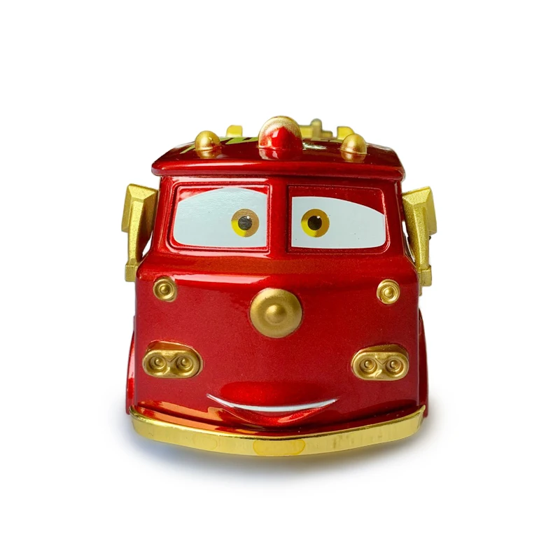 Cars 3 Disney Pixar Toys New Golden Fire Rescue Car Lightning McQueen Jackson Storm Metal Alloy Diecast Boy Car Birthday Gift