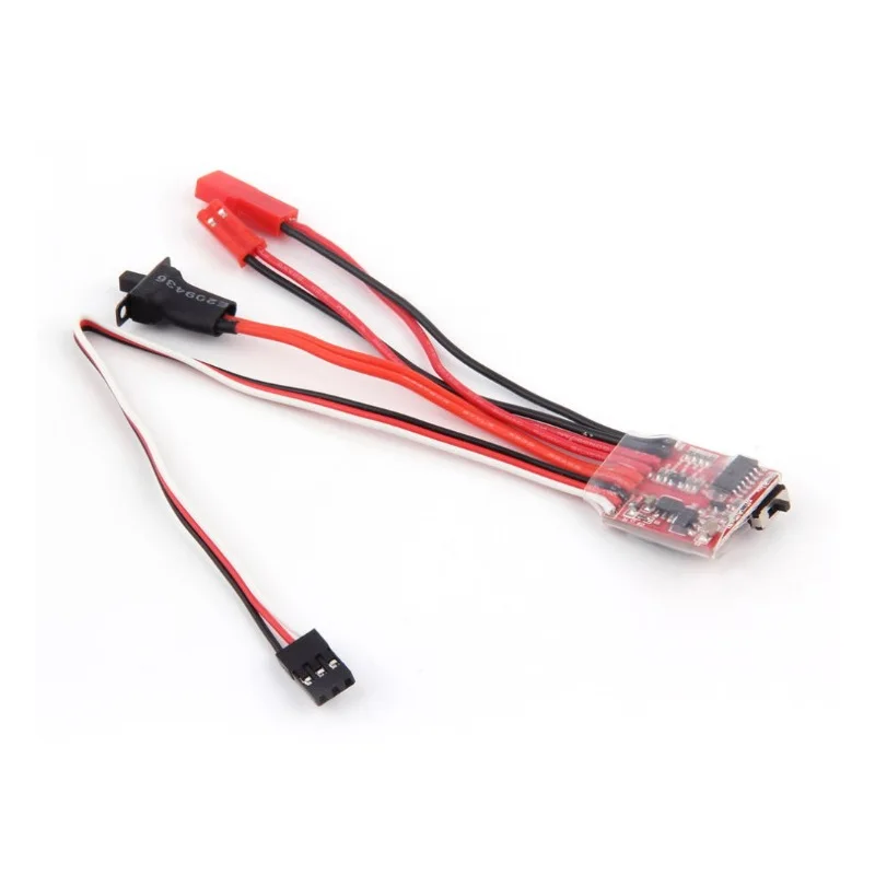 5pcs/lot 3.0V-9.4V 2KHz Driver Frequency RC ESC 20A Brush Motor Electronic Speed Controller W/ Brake For RC Car Boat Tank