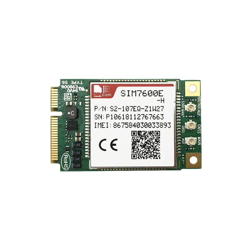 SIMCom SIM7600E-H pcie 4G LTE Module  LTE-FDD  Guaranteed 100% New Original SIM7600E-H1C SIM7600E-H1CD