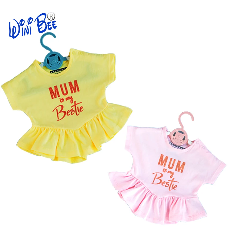 Baby Girl Dress Short Sleeve Shiny Printed Cotton Newborn Infant Baby Girl Clothes Baby Dress Bebe Kid Girl Toddler 0-24Months