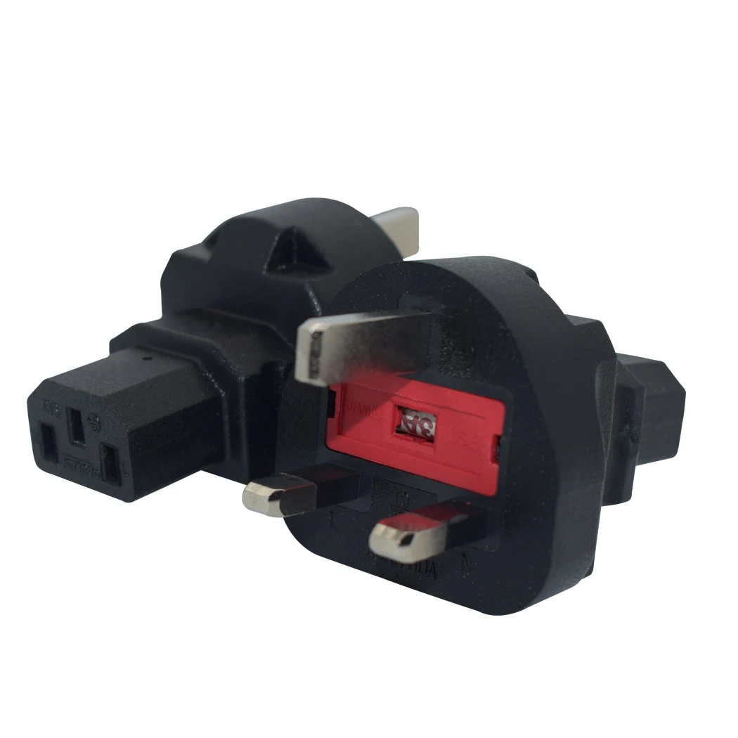 Jorindo Uk Man Iec 320 C13 Adapter, Uk 3Pole Male Naar Iec Vrouwelijke Adapter