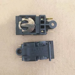 2pcs Thermostat Switch T125 250V 16A Steam Electric Kettle Parts 20 degree black High Power 46*21mm