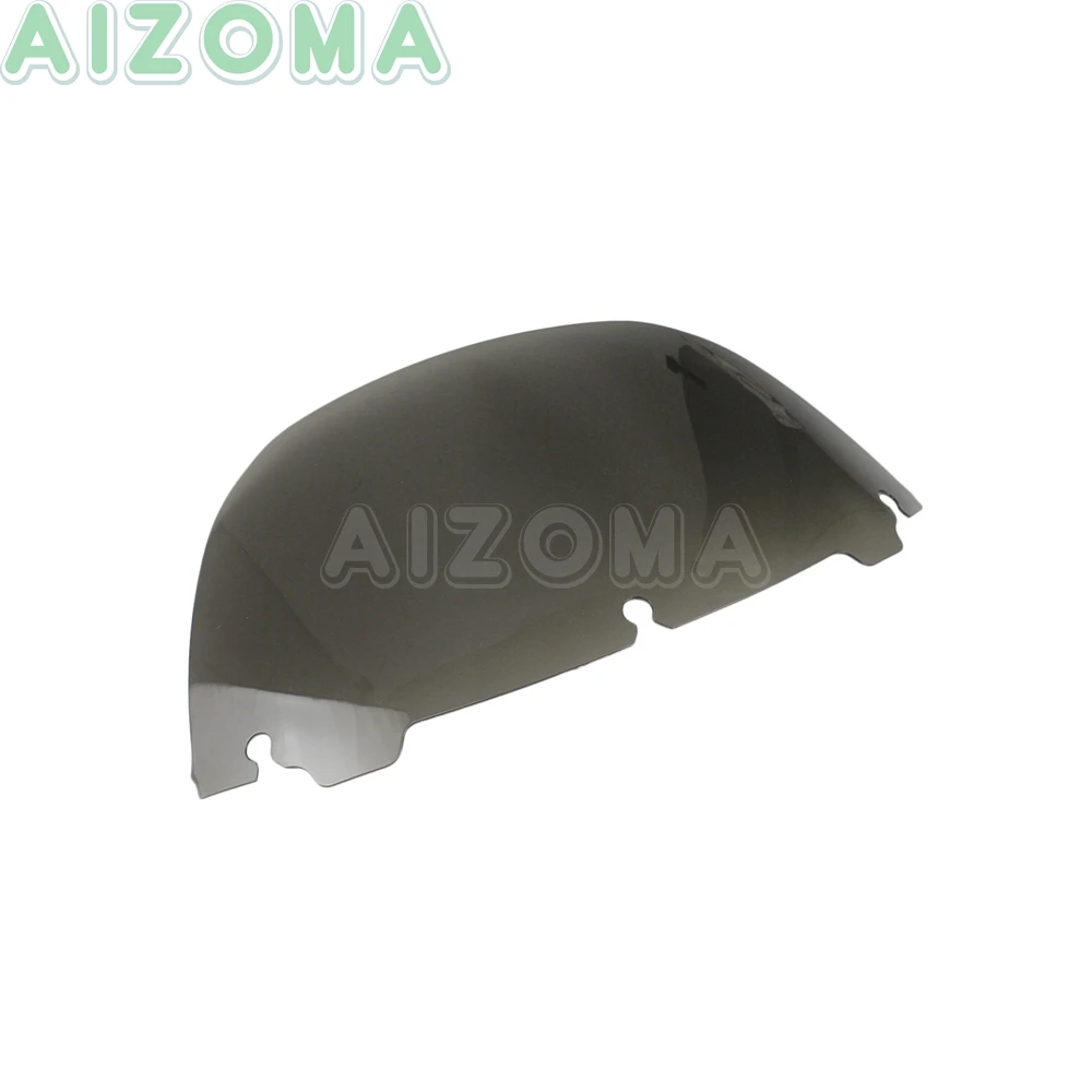 Smoke Batwing Fairing Windscreen 10\'\' Slotted Windshield For Harley Touring Street Electra Glide  CVO Tri Glide Ultra Classic