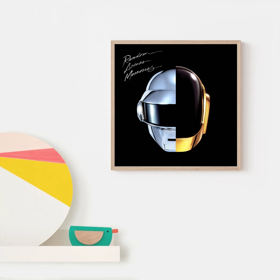 Daft Punk Random Access Memorie Music Album Cover Canvas Poster Rap Star Pop Rock Singer Wall Painting Art Decoration (No Frame)