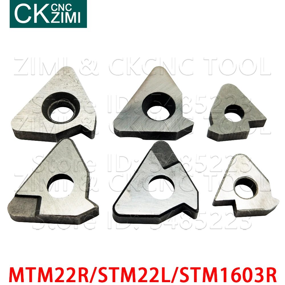 STM22L MTM22R STM22R STM1603 STM16 internal and external threads cutter pad Cemented carbide Shim CNC tools 22ER 22IR 16ER 16IR
