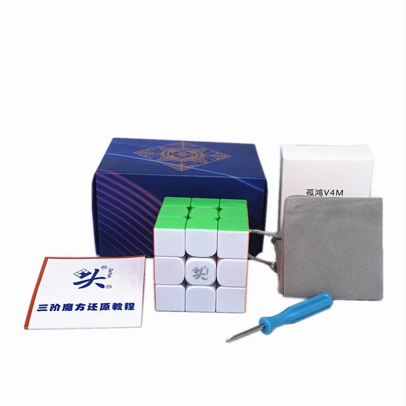 DaYan Guhong V4 M 3x3x3 Magnetic cube Dayan V3M 3x3x3 Speed cube Profissional magic cube Puzzle cubes Game cube Educational toys