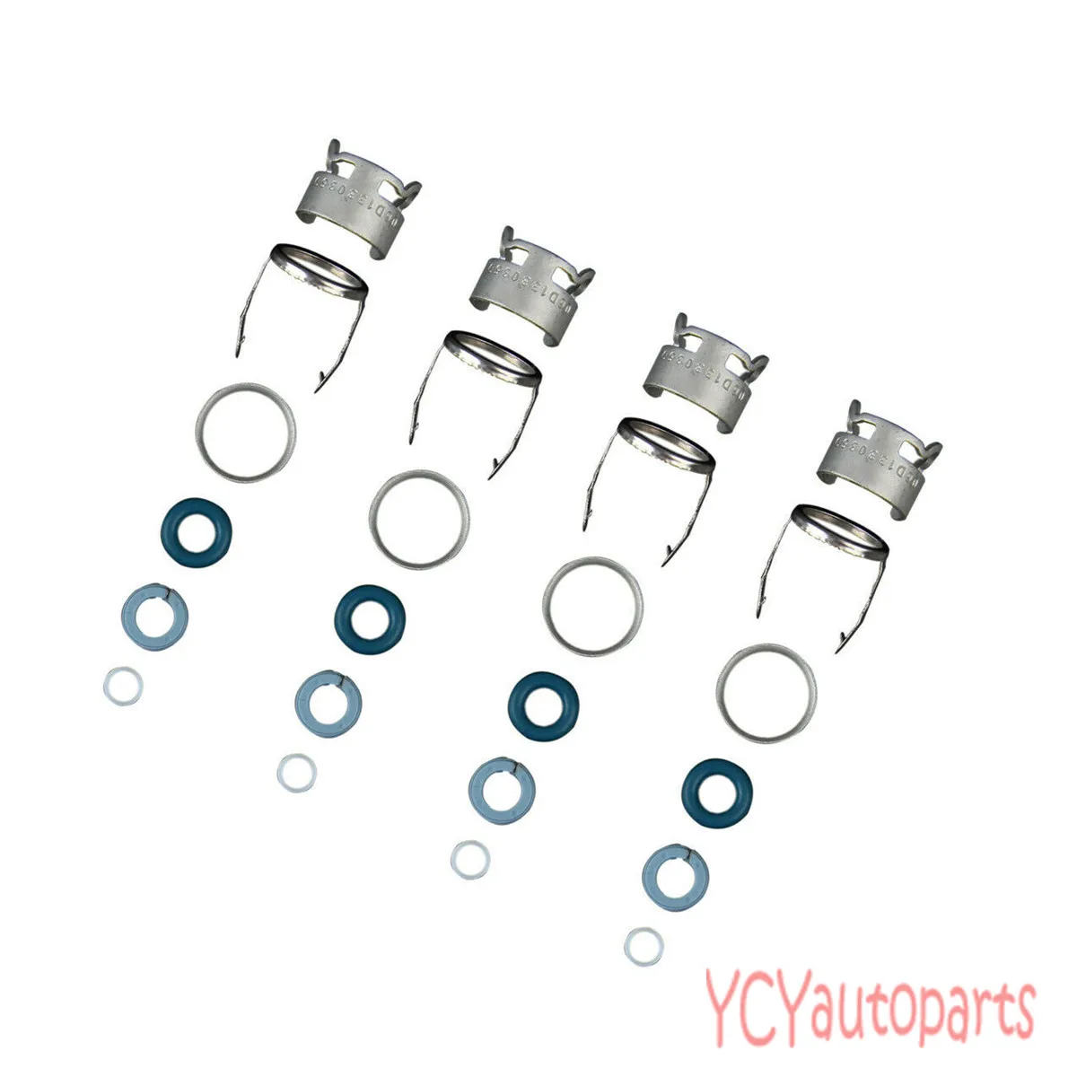 Fuel Injector Seal Repair Kit Fit For VW EOS Golf Jetta Passat AUDI A3 S3 A4 S4 A6 S6 TT 2.0T BPJ BYK BPG BWT BPY