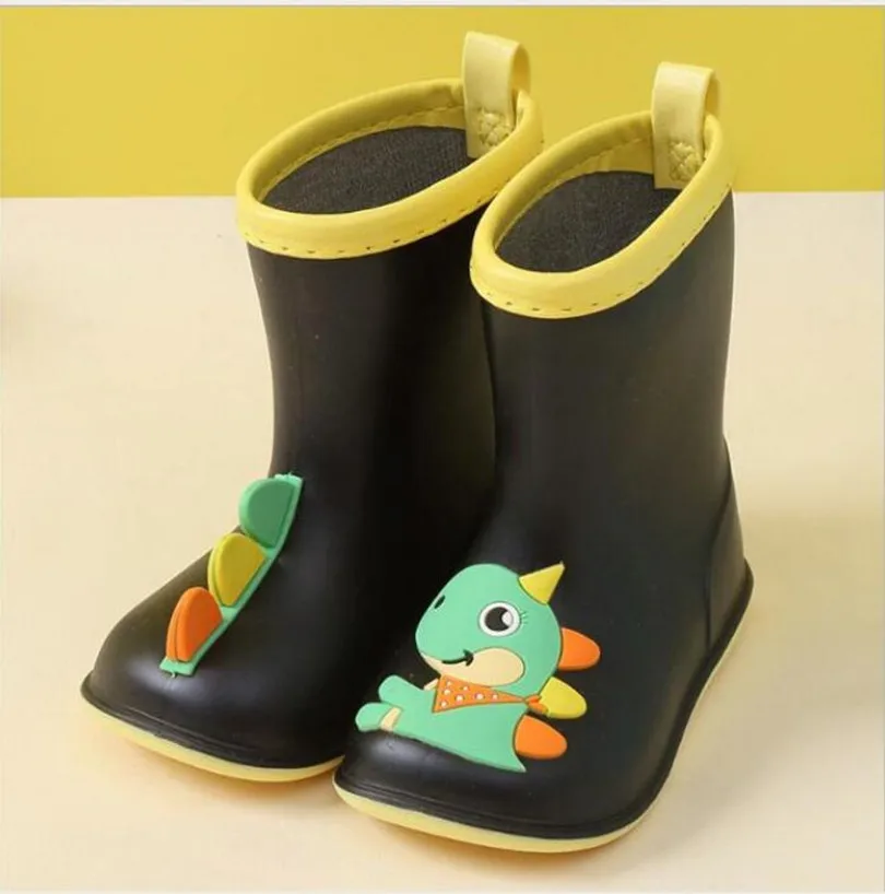 Newest Girl Rainboots Classic Waterproof Children\'s Shoes Kids Rain Boots Pvc Rubber Boots Kids Baby Water Shoes Boy Rain Boots