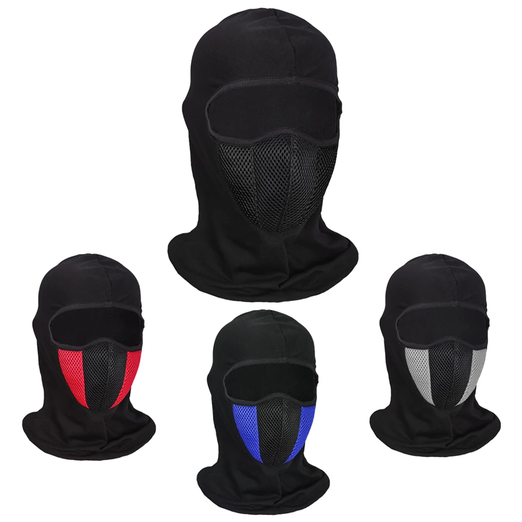 Outdoor Ninja Skullies Beanies For Men Women Breathable Mesh Dustproof Mask Hiking Cycling Running Beanie Winter Hats Bonnets