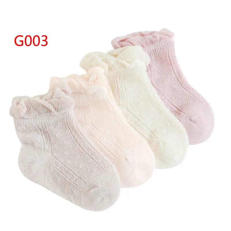 New children\'s socks summer mesh thin cotton boys and girls short baby socks