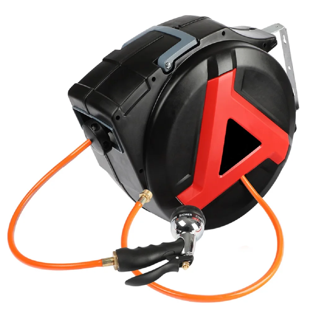 

20-25 м автоматическая катушка для водяного шланга, выдвижная телескопическая намотка труб, пневматический инструмент для мойки автомобилей, бытовая насадка для полива сада