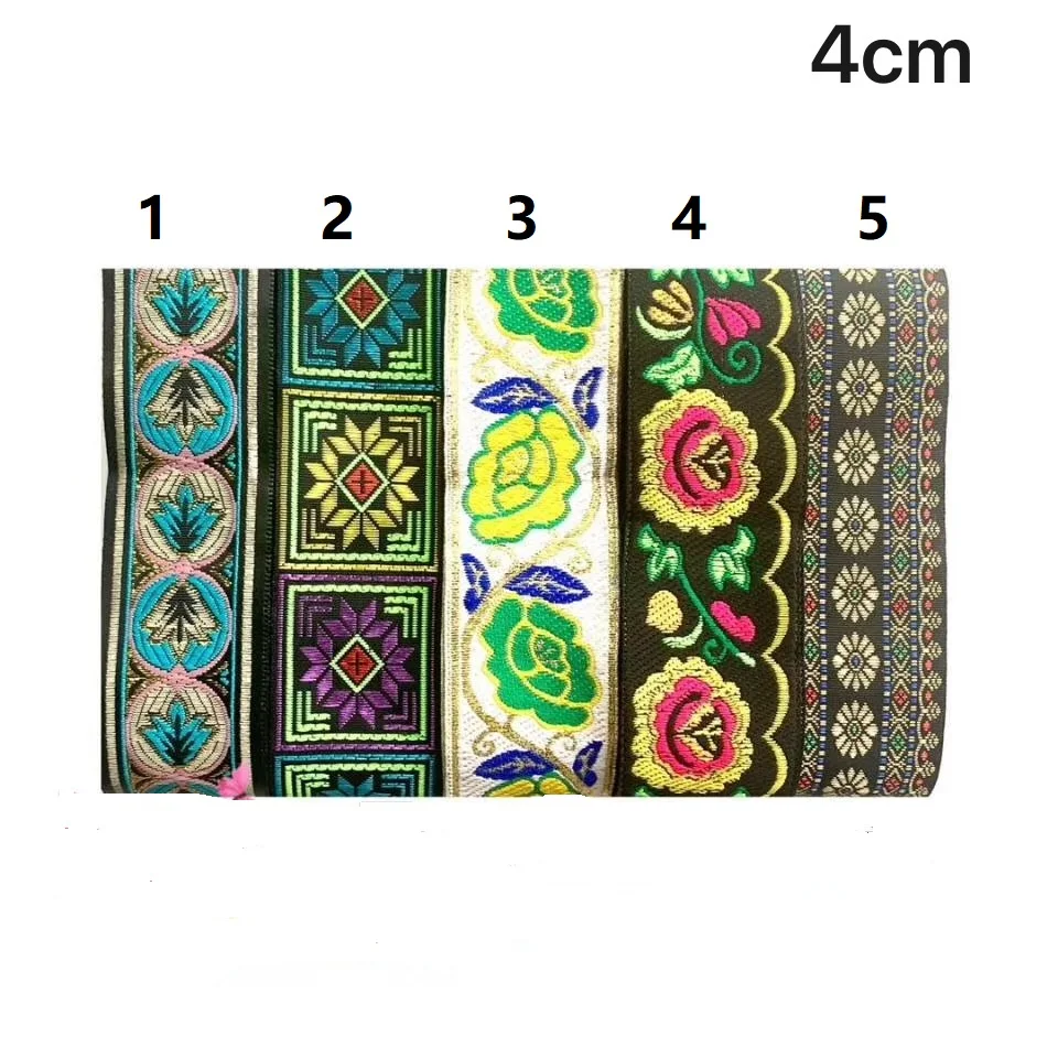 

4cm ethnic style folk style nation style jacquard ribbon,jacquard webbing,garment ribbon,shoes ribbon,bag ribbon,QC0706C