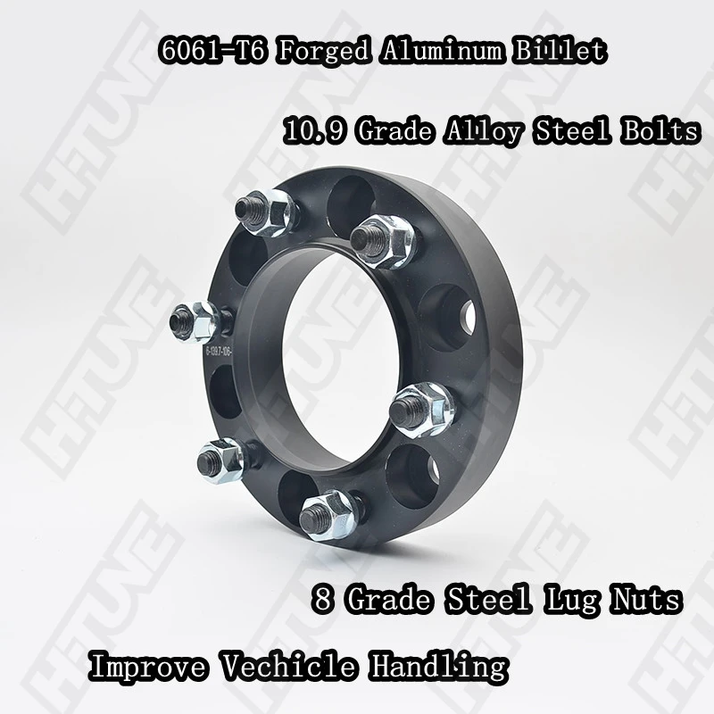 H-TUNE 4pcs 6x139.7 Wheel Spacers Adapters 106CB 30mm Hub Centric for Hilux Vigo /FJ CRUISER /Fortuner /Tacoma /Tundra