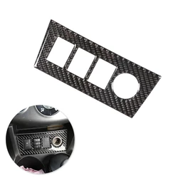 For Toyota Rav4 RAV 4 2006 2007 2008 2009 2010 2011 2012 Car Cigarette Lighter Panel Switch Button Cover Carbon Fiber Sticker