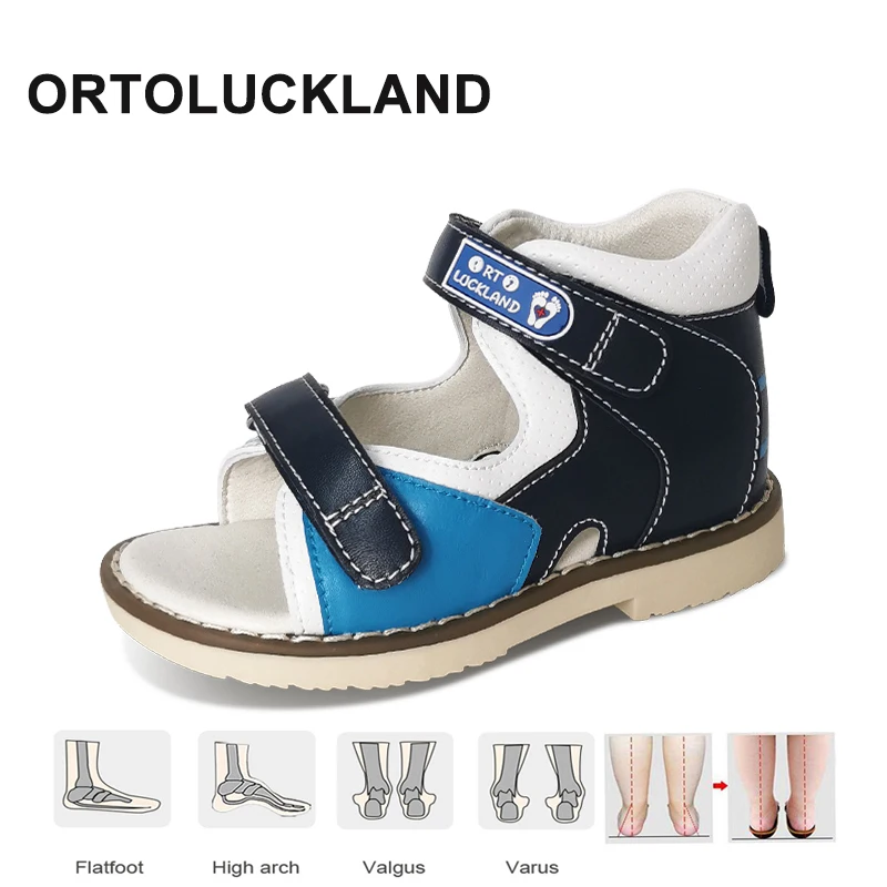 Children Girls Shoes Babies Boy Summer Flatfeet Sandals Kids Orthopedic Princess Footwear Small Sizes1 To 6Years Age