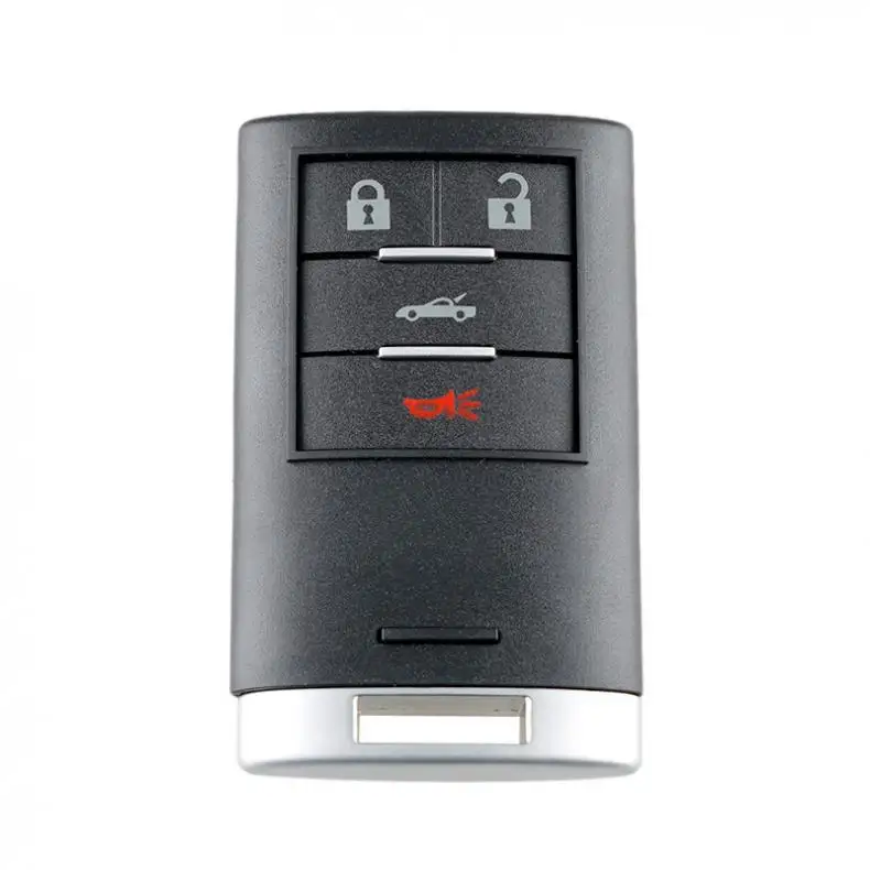 4 / 5/ 6 Knoppen Auto Afstandsbediening Sleutel Shell Met Kleine Sleutel Blade Keyless Entry Auto Key Case Fit voor Cadillac / Chevrolet Corvette
