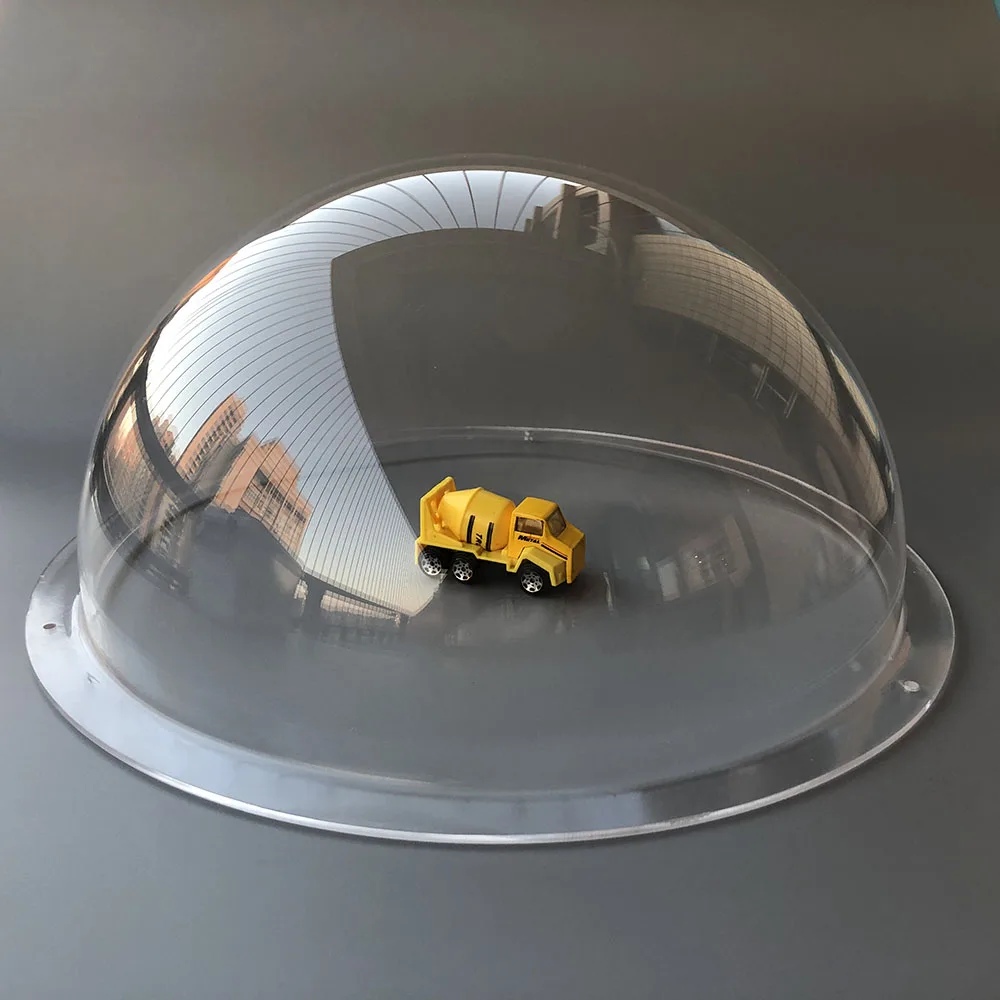 340x150mm 13Inch Acrylic Plexi Glass Dome Cover Explosion-Proof Hemisphere Transparent Housing CCTV Cameras Waterproof Ball Case