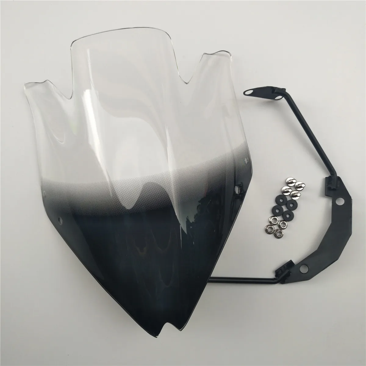 High Quality Smoke Clear Motorbike Windshield For Kawasaki Z750 Z750R 2007 2008 2009 2010 2011 2012 Windscreen Wind Deflectore