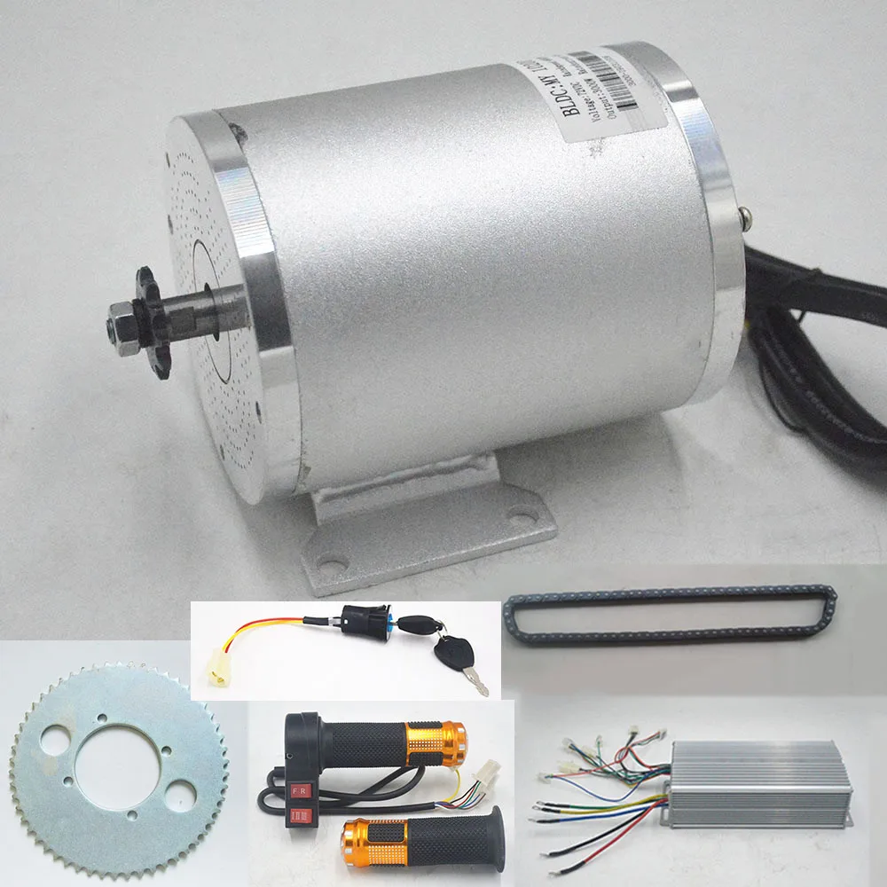 72V 3000W Electric Scooter Motor With Controller throttle key lock kit For Electric Scooter E bike E-Car Engine Motorcycle Part