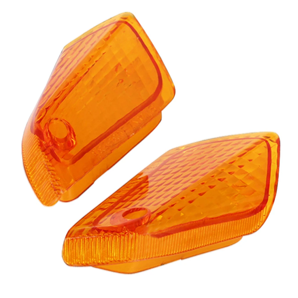 1 para motocykl przedni kierunkowskaz osłona obiektywu dla Kawasaki ZZR250 ZX10 (87X20X47mm)