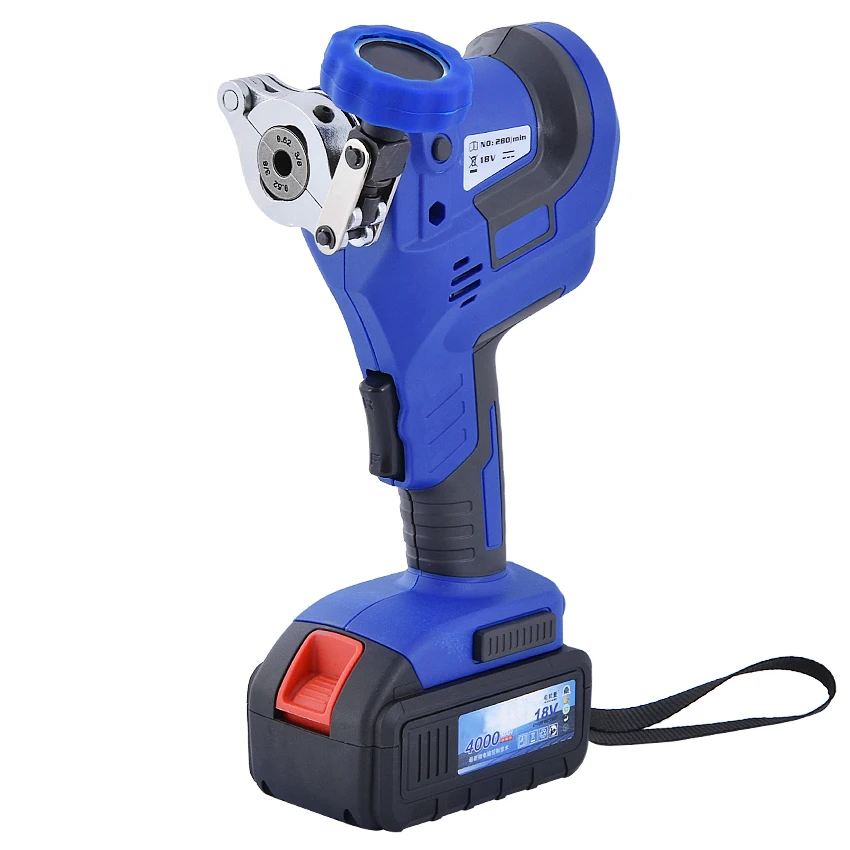 Cordless Electric Flaring Tool Kit CT-E800AM with Scraper Tube cutter Spare Battery Steel Bar for 1/4'~3/4