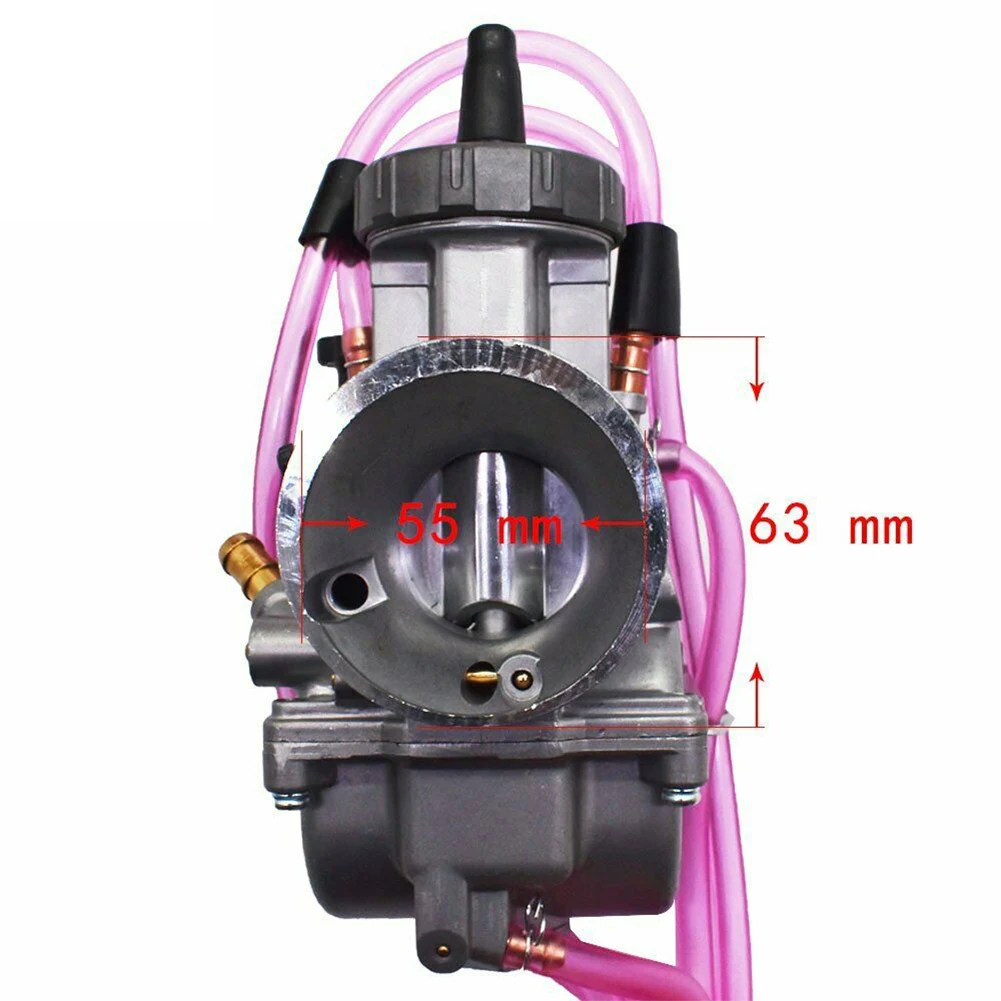 Motorcycle Carburetor Pwk 34 Carburetor For Suzuki RM 125 250 370 500 465 500 34mm Universal Carb Auto Parts