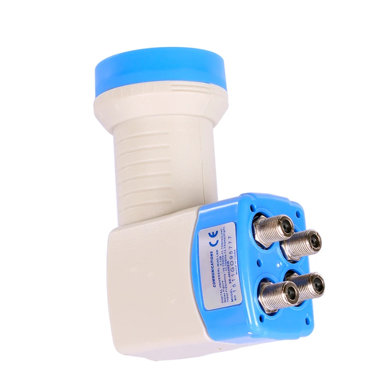 10 قطعة/مجموعة العالمي رباعية LNB ل استقبال الأقمار الصناعية SR-4604 جديد كو الفرقة HD الرقمية LNB منخفضة الضوضاء 0.1dB LNBF