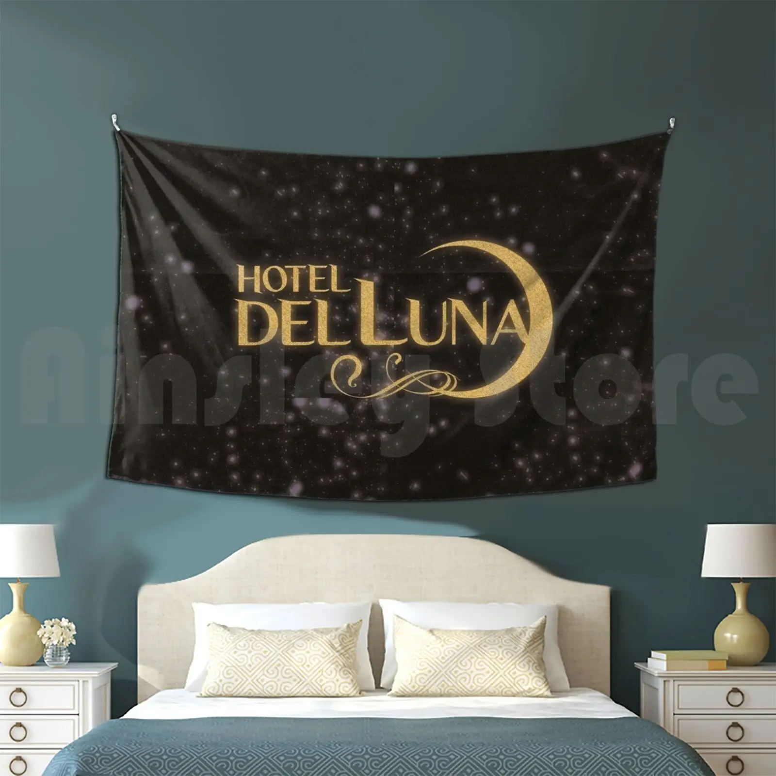 Hotel Del Luna A5 cubierta tapiz fondo pared colgante Hotel Del Luna Dorama Drama coreano Dorama coreano Dorama