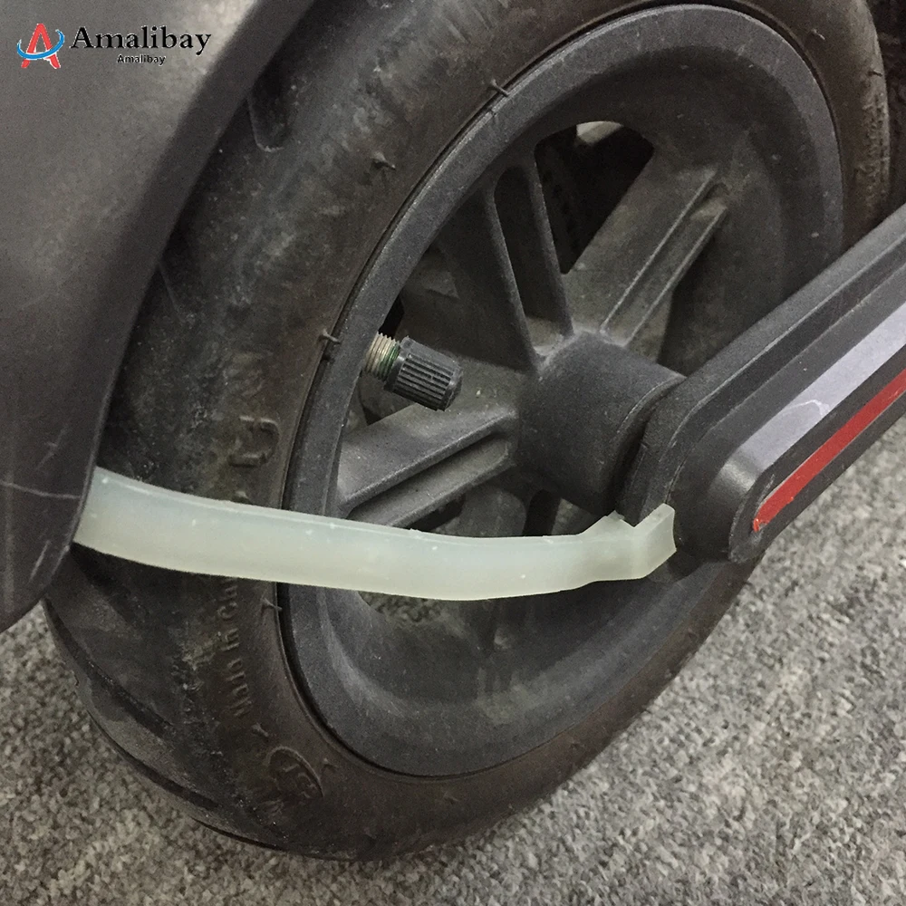 Luminous Rear Fender Support for Xiaomi M365 Scooter 3D Printed Mudguard Support Protection Fender Fish Tail Sludge Splash