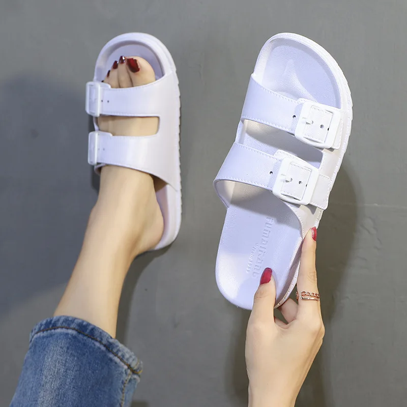 

Мужские новые шлепанцы, сандалии, верхняя одежда, модные повседневные пляжные шлепанцы на плоской подошве для влюбленных, модные и удобные