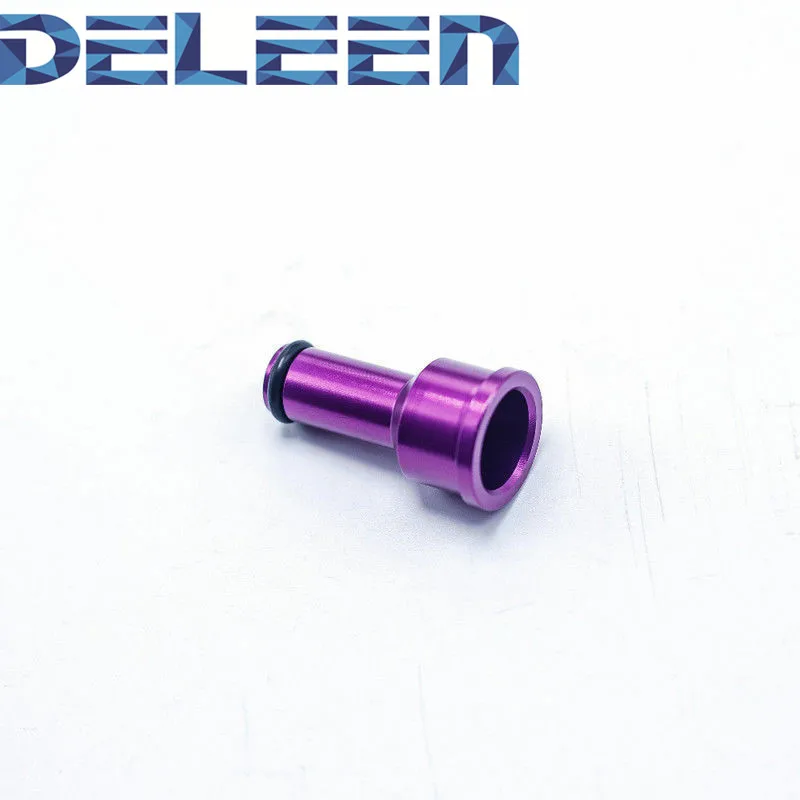 

Deleen 1x High impedance Fuel Injector Adapter 2200cc 210lb Adapter Hats w/Filters Short NGI-2 11mm EV1 60mm Car Accessories