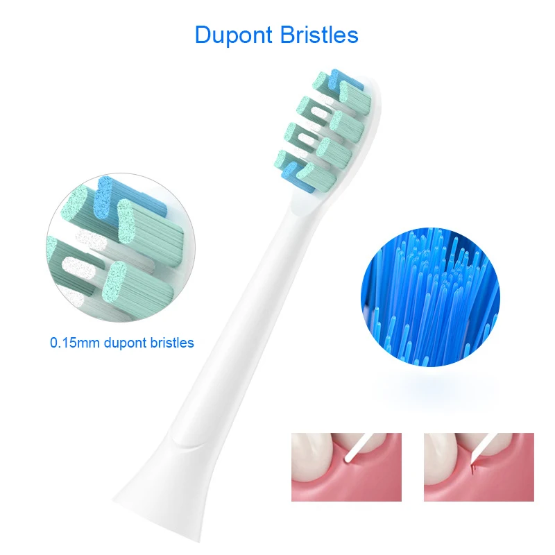 4 pezzi di ricambio per spazzolino da denti con spazzolino da denti con YH902 per spazzolino elettrico