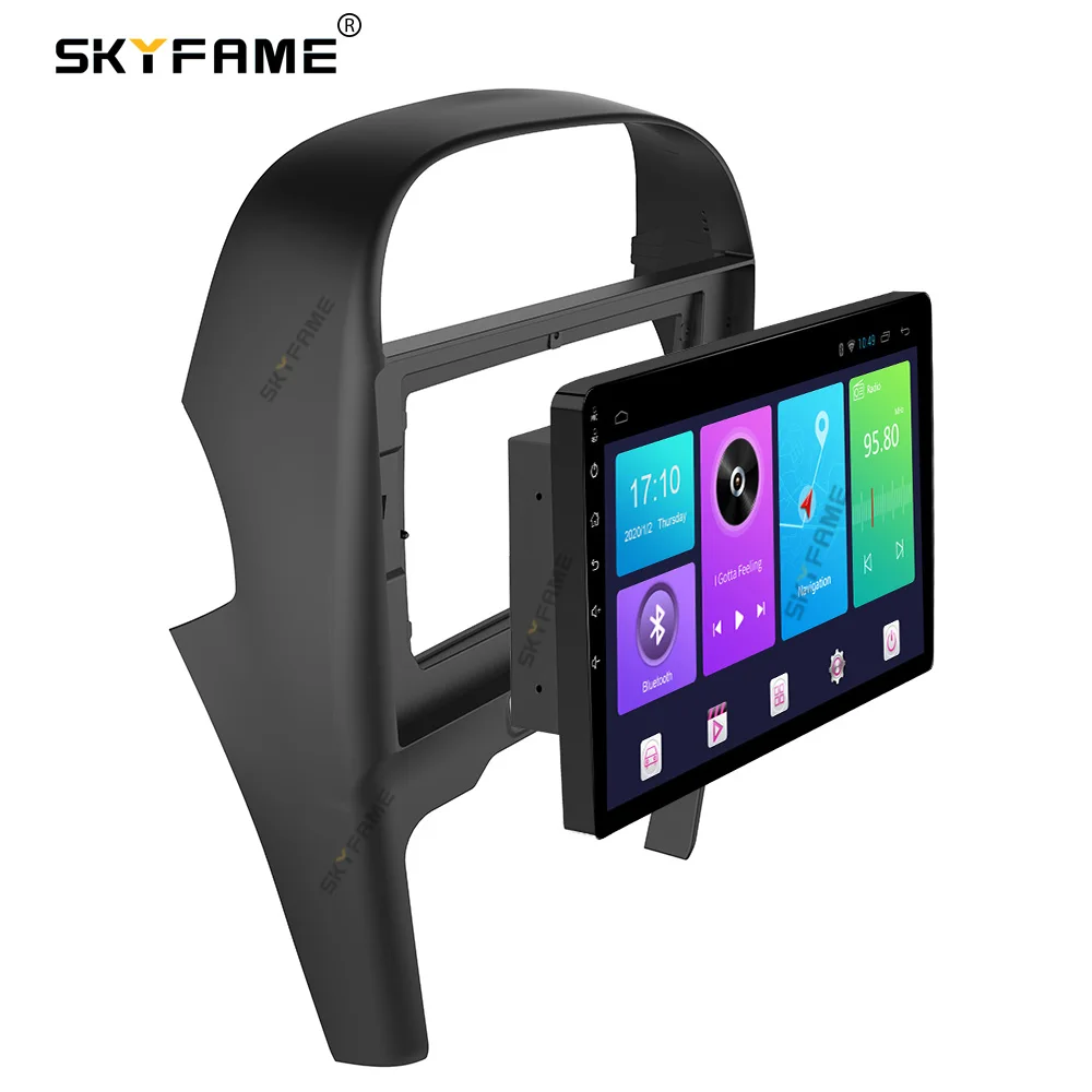 SKYFAME Adattatore per fascia per telaio auto Kit pannello di montaggio per cruscotto radio Android Chery Tiggo 3