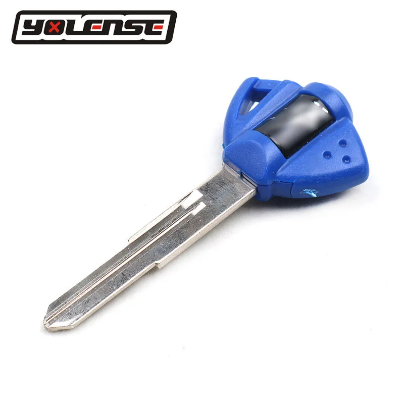 Motorcycle Accessories Embryo Blank Keys Can install chip Motor bike Moto Part For GSX1300R Hayabusa.