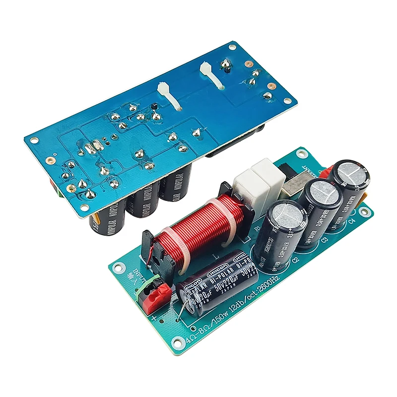 GHXAMP 150W Midrange Speaker Crossover Mid 1 way Mediant Car Audio Crossover 4-8ohm For 3-6 inch Speaker Unit 2pcs