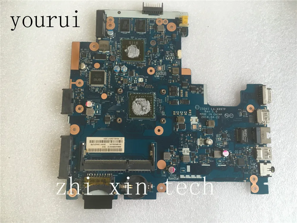 yourui Laptop Motherboard For HP  245 G3 14-G 762431-001 762431-501 762431-601 LA-A997P  system mainboard Fully Tested