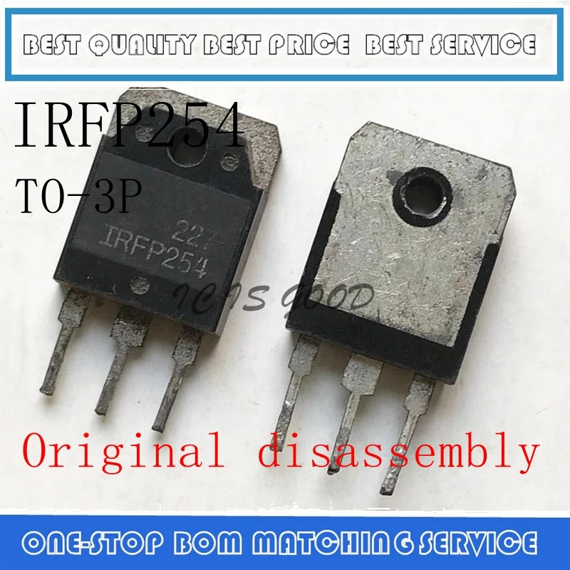 10 قطعة IRFP254PBF IRFP254 250V 23A 190W TO-3P الأصلي التفكيك