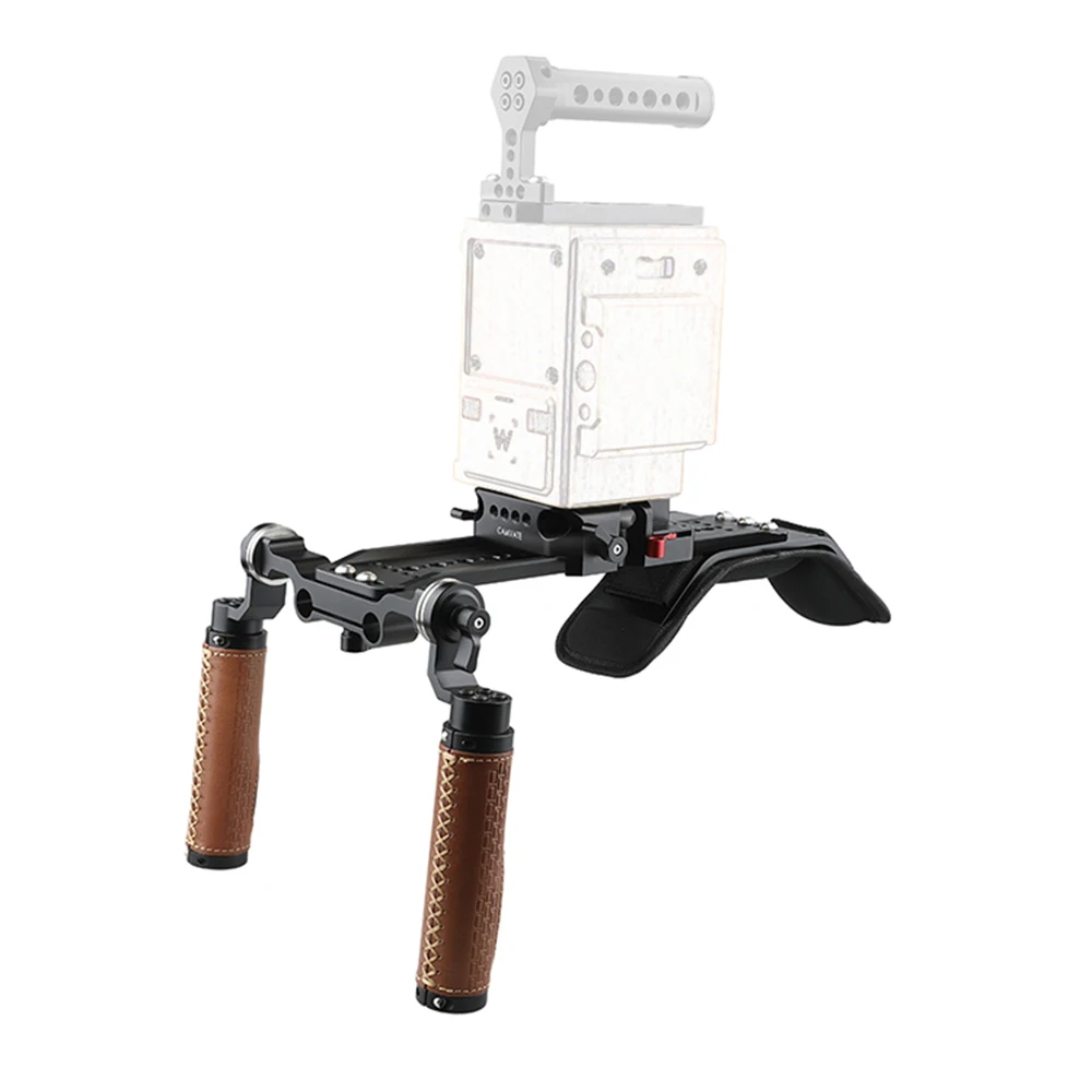 CAMVATE Pro Shoulder Rig Handle Kit With ARRI 12\