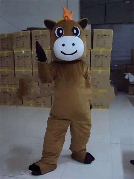 New Version the Cute Hippo brown Mascot Costume Adult Birthday Party Fancy Dress Halloween Cosplay Outfits Clothing Xmas