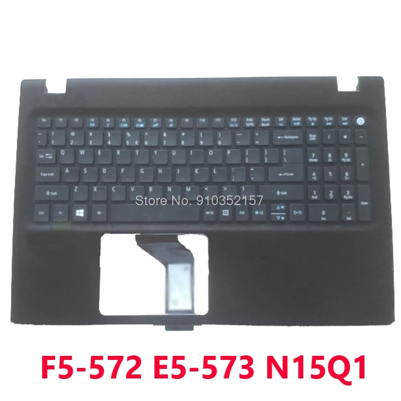 Reposabrazos y teclado para ACER, cubierta de E5-573 para ACER, Aspire F15, F5-572, F5-572G, K50-10-55M5, TFQ4CZRTTAT, VDM53ZABTATN00, A065, N15Q1