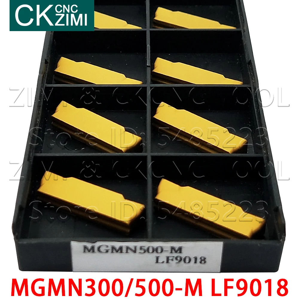 MGMN300-M MGMN400-M MGMN500-M LF9018 الحز مخرطة تحول إدراج كربيد الحز إدراج CNC تحول أدوات MGMN للصلب