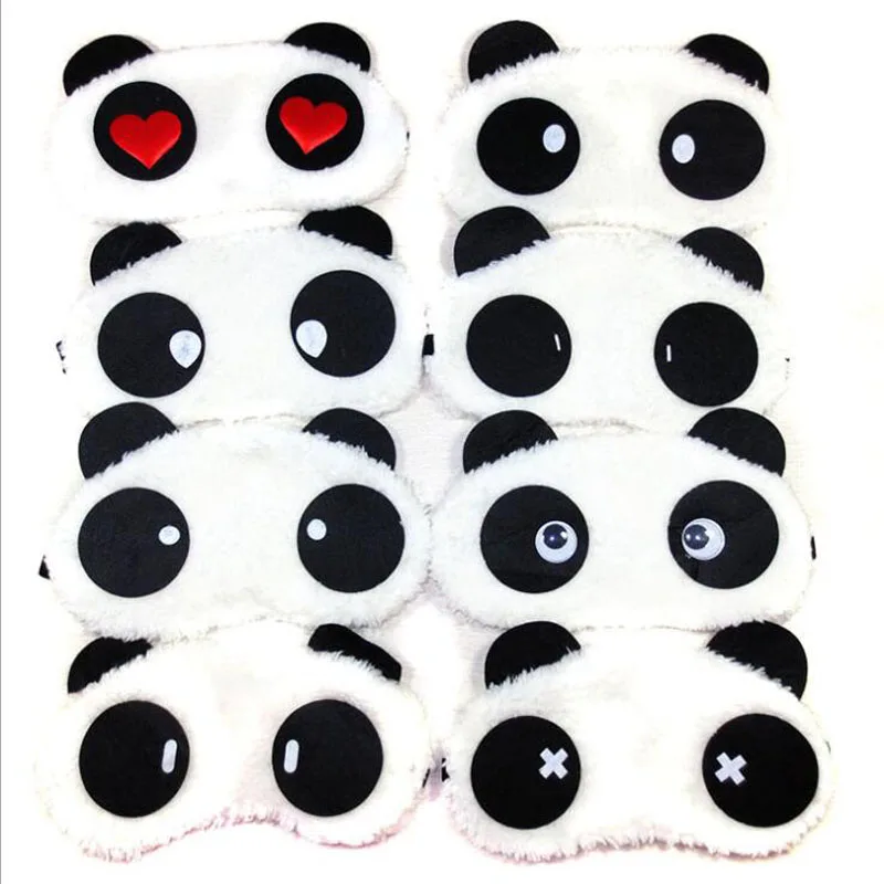 New Kawaii Panda design Goggles For Sleep Well Rest Eyes Hot Sale Security Protection cover MR004