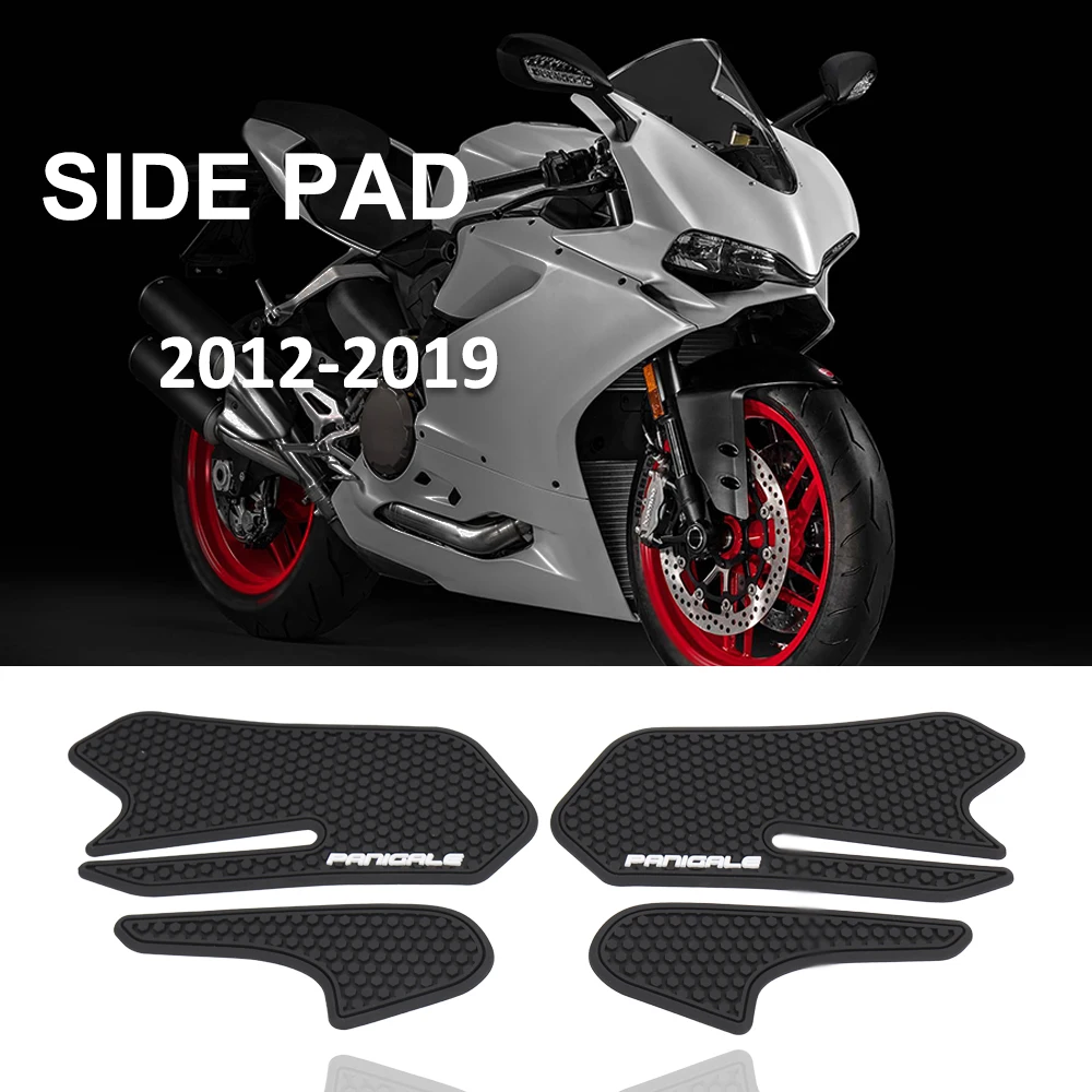 For DUCATI PANIGALE 899 959 1199 1299 2019 2018 2017 2016 2015 New Motorcycle Non-slip Side Fuel Tank Stickers Waterproof Pad