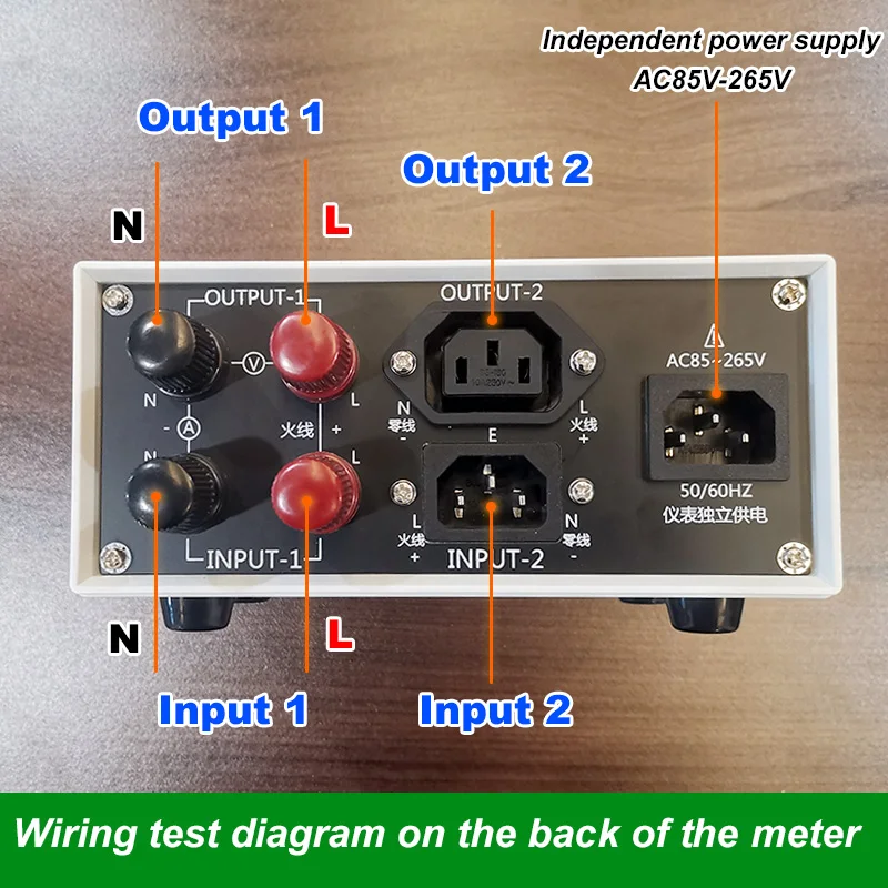 AT2630 AC0-300V 35A Power Intelligent Electricity Meter Electricity Monitor Test Measurement Instrumment Tool